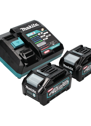 Makita UB 001 GM201 Akku Gebläse Laubbläser 40 V max. Brushless + 2x Akku 4,0 Ah + Ladegerät