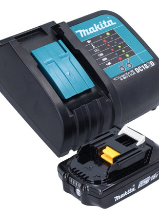 Kit source d'alimentation Makita 18 V avec 1 batterie BL 1820 B 2,0 Ah (197254-9) + chargeur DC 18 SD (194533-6)