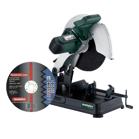 Amoladora para corte de metal Metabo CS 23-355 2300 W 355 mm (602335850) + 1x disco de corte