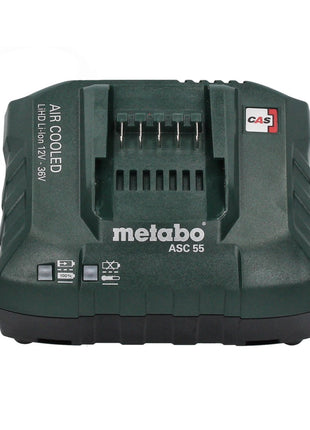 Metabo 18 V LiHD Basis Set + 2x Akku 4,0 Ah + ASC 55 Ladegerät + metaBOX