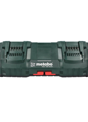 Kit de base Metabo 18 V LiHD + 2x batterie 4,0 Ah + chargeur ASC 145 DUO + ​​metaBOX