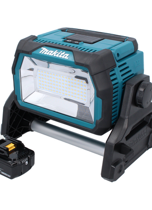 Makita DML 809 F1 Projecteur de chantier LED sur batterie 18 V 10 000 lm + 1x batterie 3,0 Ah - sans chargeur