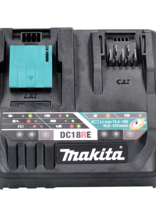 Makita DC 18 RE Multi cargador rápido 10,8 - 12 V / 14,4 - 18 V (198720-9) para batería Li-Ion