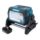 Makita DML 809 M1 Foco de construcción LED con batería 18 V 10000 lm + 1x batería 4,0 Ah - sin cargador