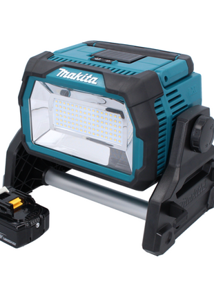 Makita DML 809 G1 Akku LED Baustrahler 18 V 10000 lm + 1x Akku 6,0 Ah - ohne Ladegerät