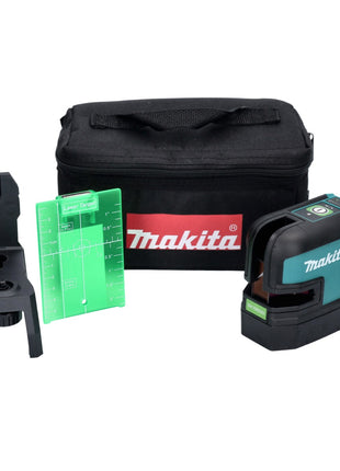 Makita SK 106 GDZ Akku Kreuzlinienlaser Kreuzpunktlaser grün 12 V Solo - ohne Akku, ohne Ladegerät