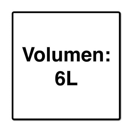 Metabo 5x Vlies Filterbeutel 6 L ( 630164000 ) für AS 18 L PC Compact / AS 18 HEPA PC Compact