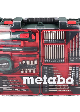 Metabo SBE 650 set Perceuse à percussion 320 W 10 Nm (600742870) + Set de 79 forets + Coffret de transport