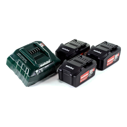 Metabo BS 18 LTX Impuls Set Trapano avvitatore a batteria 18V 110Nm ( 602191960 ) + 3x Batterie 4,0 Ah + Caricabatterie + Valigetta metaBOX