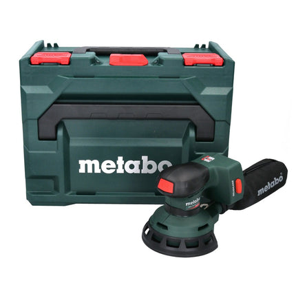 Metabo SXA 18 LTX 125 BL 18 V 125 mm levigatrice orbitale a batteria senza spazzole (600146840) + set metaBOX - senza batteria, senza caricabatterie
