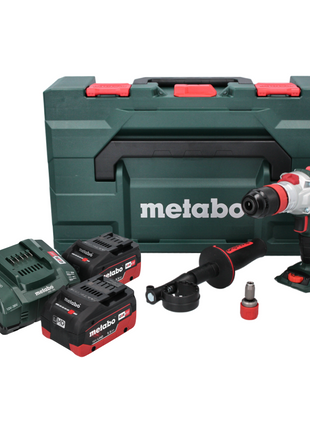 Metabo SB 18 LTX BL Q I Akku Schlagbohrschrauber 18 V 130 Nm ( 602361660 ) Brushless + 2x Akku 5,5 Ah + Ladegerät + metaBOX