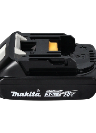 Kit de fuente de alimentación Makita de 18 V con 1 batería BL 1820 B de 2,0 Ah (197254-9) + cargador rápido múltiple DC 18 RE (198720-9)