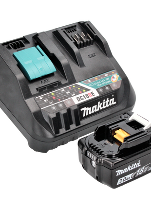 Makita Power Source Kit 18 V mit 1x BL 1830 B Akku 3,0 Ah ( 197599-5 ) + DC 18 RE Multi Schnell Ladegerät ( 198720-9 )