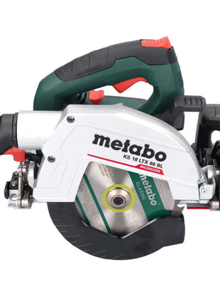 Sierra circular de batería Metabo KS 18 LTX 66 BL 18 V 165 mm + 1x batería 4,0 Ah + cargador + metaBOX