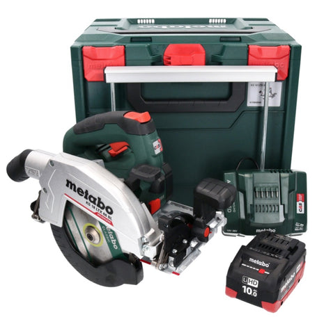 Metabo KS 18 LTX 66 BL Akumulatorowa pilarka tarczowa 18 V 165 mm + 1x akumulator 10,0 Ah + ładowarka + metaBOX