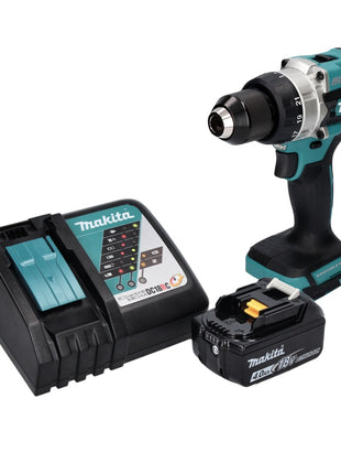 Makita DDF 486 RM1 Akku Bohrschrauber 18 V 130 Nm Brushless + 1x Akku 4,0 Ah + Ladegerät