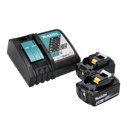 Taladro atornillador a batería Makita DDF 486 RM 18 V 130 Nm sin escobillas + 2x batería recargable 4,0 Ah + cargador