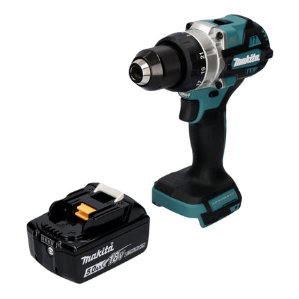 Taladro atornillador a batería Makita DDF 486 T1 18 V 130 Nm sin escobillas + 1x batería recargable 5,0 Ah - sin cargador