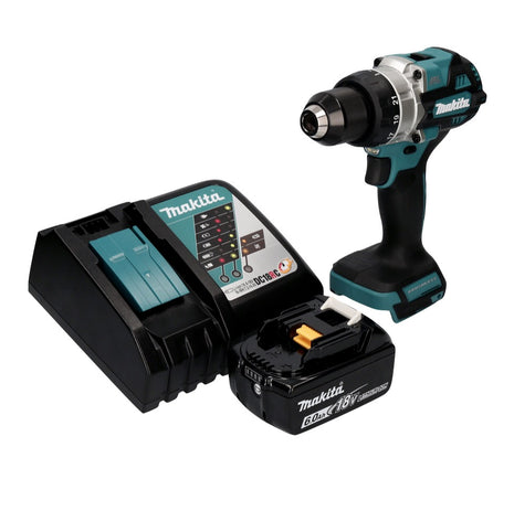 Makita DDF 486 RG1 Akku Bohrschrauber 18 V 130 Nm Brushless + 1x Akku 6,0 Ah + Ladegerät