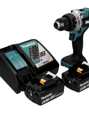 Makita DDF 486 RG Akku Bohrschrauber 18 V 130 Nm Brushless + 2x Akku 6,0 Ah + Ladegerät