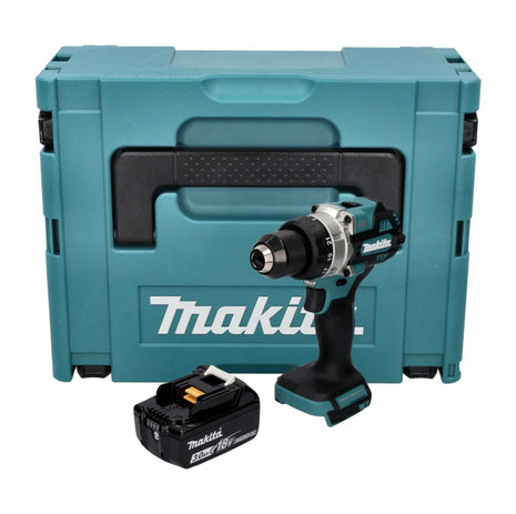 Makita DDF 486 F1J akumulatorowa wiertarko-wkrętarka 18 V 130 Nm bezszczotkowa + 1x akumulator 3,0 Ah + Makpac - bez ładowarki