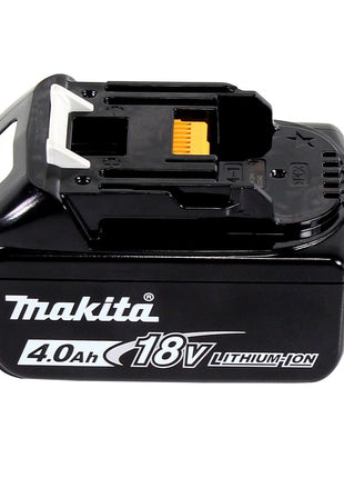 Makita DDF 486 M1J taladro atornillador inalámbrico 18 V 130 Nm sin escobillas + 1x batería 4,0 Ah + Makpac - sin cargador