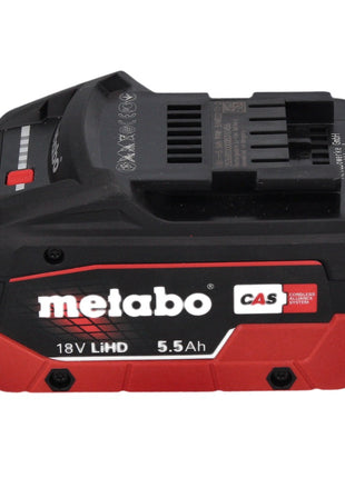 Metabo AS 18 HEPA PC Aspirador de batería compacto 18 V 6 l Aspirador en seco y húmedo con función de soplado + 1x batería 5,5 Ah - sin cargador