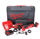 Milwaukee M18 FMT-201X FUEL multiherramienta a batería 18 V sin escobillas + 1x batería 2.0 Ah + cargador + set de accesorios 7 piezas + caja HD