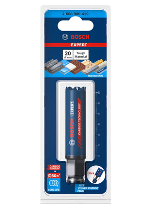 Bosch EXPERT Tough Material Lochsäge 20 x 60 mm Carbide ( 2608900419 ) Universal - Nachfolger von 2608594163