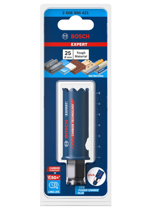 Bosch EXPERT Tough Material Lochsäge 25 x 60 mm Carbide ( 2608900421 ) Universal - Nachfolger von 2608594165