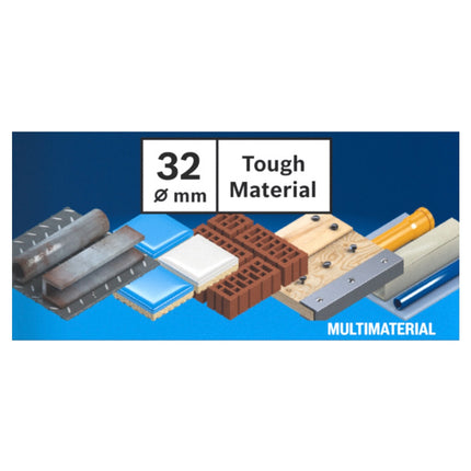 Bosch EXPERT Tough Material Lochsäge 32 x 60 mm Carbide ( 2608900422 ) Universal - Nachfolger von 2608594166