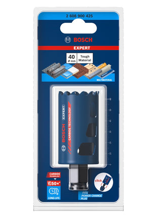 Sierra perforadora Bosch EXPERT Tough Material 40 x 60 mm de carburo (2608900425) universal - Sucesora de 2608594169