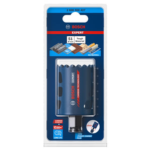 Bosch EXPERT Tough Material Lochsäge 51 x 60 mm Carbide ( 2608900427 ) Universal - Nachfolger von 2608594171