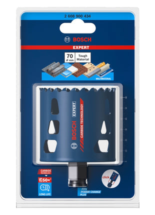 Bosch EXPERT Tough Material Lochsäge 70 x 60 mm Carbide ( 2608900434 ) Universal - Nachfolger von 2608594177