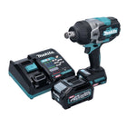 Makita TW 001 GM101 Akku Schlagschrauber 40 V max. 1800 Nm Brushless XGT + 1x Akku 4,0 Ah + Ladegerät