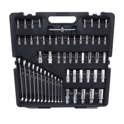 KS Tools CHROMEplus Socket Spanner Set 1/4" 3/8 " 5/16" 1/2" : Ratchet / Combination Wrench / Allen / Torx / Slotted / Phillips / Pozidriv / Hexagonal - 216 pcs. (918.0216)