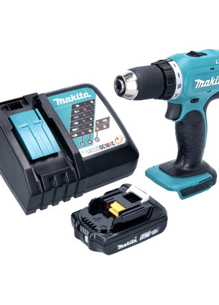 Makita DDF 453 RA1 taladro atornillador inalámbrico 18 V 42 Nm + 1x batería 2,0 Ah + cargador