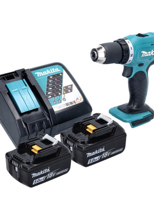 Makita DDF 453 RT Akku Bohrschrauber 18 V 42 Nm + 2x Akku 5,0 Ah + Ladegerät - Toolbrothers