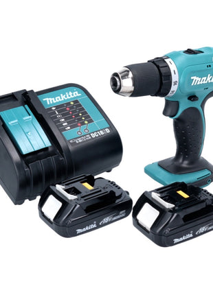 Makita DDF 453 SY Akku Bohrschrauber 18 V 42 Nm + 2x Akku 1,3 Ah + Ladegerät - Toolbrothers