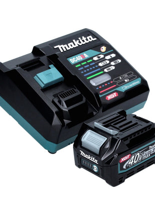 Makita HP 002 GD101 taladro percutor inalámbrico 40 V 64 Nm sin escobillas + 1x batería 2,5 Ah + cargador + Makpac