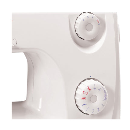 Máquina de coser Singer SMC 8280 Mercury 70 vatios 4 mm longitud de puntada 7 tipos de costura blanca