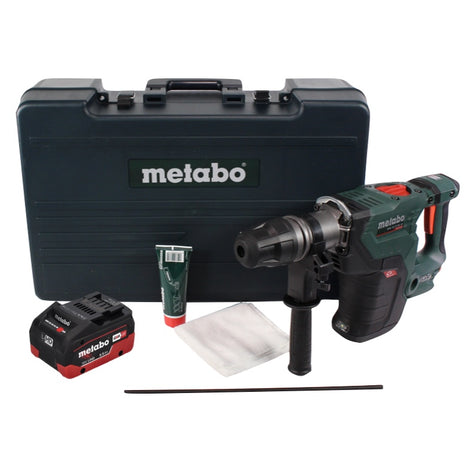 Metabo KHA 18 LTX BL 40 martillo combinado a batería 18 V 8,6 J SDS max sin escobillas + 1x batería 5,5 Ah + maletín - sin cargador