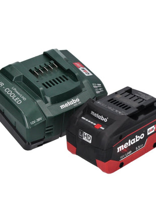 Metabo KHA 18 LTX BL 40 marteau combiné à batterie 18 V 8,6 J brosses SDS max + 1x batterie 5,5 Ah + chargeur + coffret