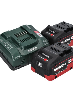 Metabo KHA 18 LTX BL 40 martillo combinado a batería 18 V 8,6 J SDS max sin escobillas + 2x batería 5,5 Ah + cargador + maletín