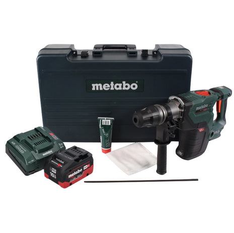 Metabo KHA 18 LTX BL 40 marteau combiné à batterie 18 V 8,6 J SDS max brushless + 1x batterie 10,0 Ah + chargeur + coffret