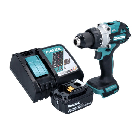 Makita DHP 486 RF1 Akku Schlagbohrschrauber 18 V 130 Nm Brushless + 1x Akku 3,0 Ah + Ladegerät