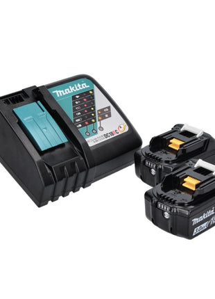 Taladro percutor inalámbrico Makita DHP 486 RF 18 V 130 Nm sin escobillas + 2x baterías 3,0 Ah + cargador