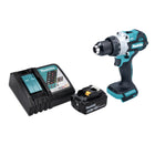 Makita DHP 486 RG1 cordless impact drill 18 V 130 Nm brushless + 1x rechargeable battery 6,0 Ah + charger