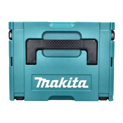 Makita DHP 486 RAJ trapano a percussione a batteria 18 V 130 Nm brushless + 2x batteria ricaricabile 2,0 Ah + caricabatterie + Makpac