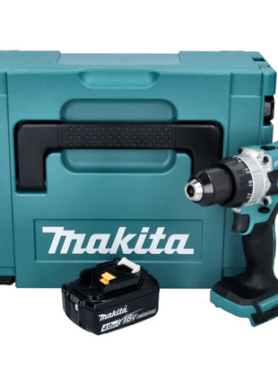 Makita DHP 486 M1J Akku Schlagbohrschrauber 18 V 130 Nm Brushless + 1x Akku 4,0 Ah + Makpac - ohne Ladegerät